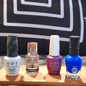 O·P·I Gel Color & Nail Top Coat Set